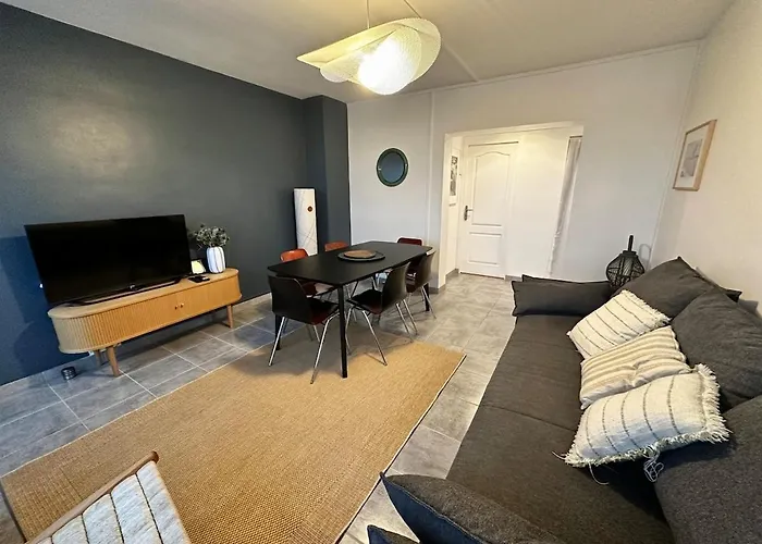 Marin - 6 Pers Avec Loggia à Deux Pas De La Appartement Berck